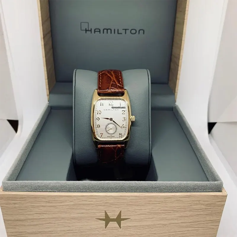 Hamilton Classic Boulton Quartz White Dial Men's Watch- H13431553